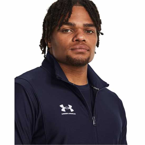 Under Armour Мъжко Спортно Горнище Challenger Tracksuit Top Mens Синьо 