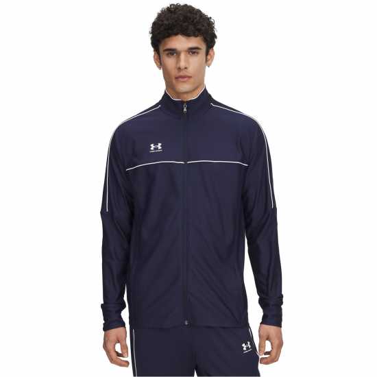 Under Armour Мъжко Спортно Горнище Challenger Tracksuit Top Mens Midnight Navy 