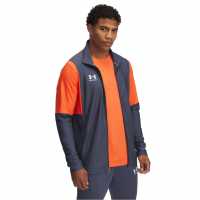 Under Armour Мъжко Спортно Горнище Challenger Tracksuit Top Mens Grey 