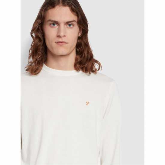 Farah Mullen Sweater Светло бежово Мъжки горнища на анцуг