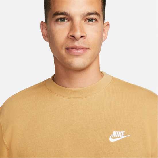 Nike Sportswear Club Crew Elemental Gold Мъжко облекло за едри хора