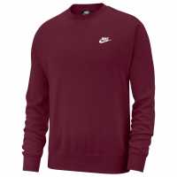 Nike Sportswear Club Crew Burgundy Мъжки горнища на анцуг