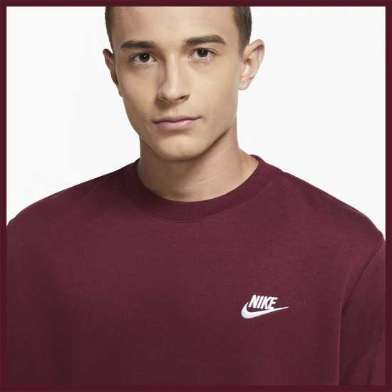 Nike Sportswear Club Crew Burgundy Мъжки горнища на анцуг