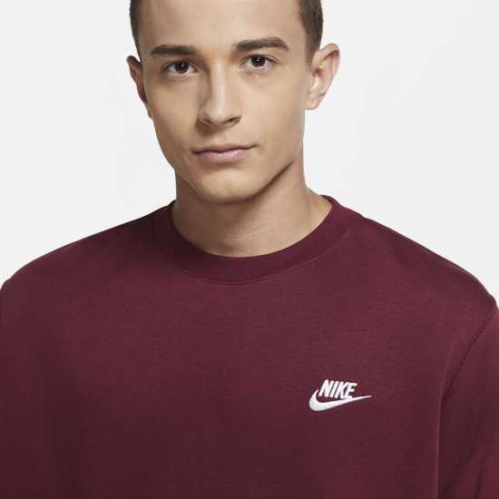 Nike Sportswear Club Crew Burgundy Мъжки горнища на анцуг