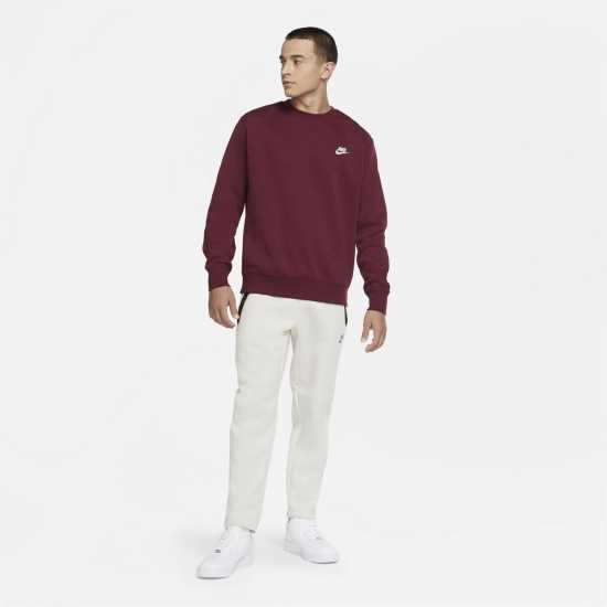 Nike Sportswear Club Crew Burgundy Мъжки горнища на анцуг