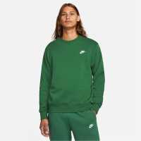 Nike Sportswear Club Crew Gorge Green Мъжко облекло за едри хора