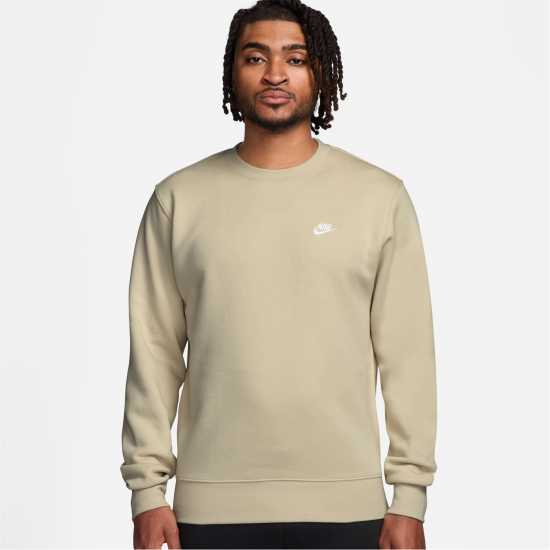 Nike Sportswear Club Crew Lt Khaki 