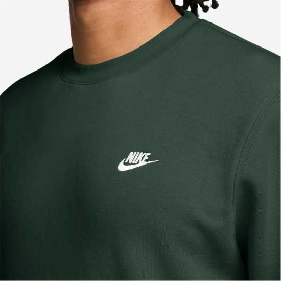 Nike Sportswear Club Crew Fir/White Nike Sportswear Club Crew Fir/White
