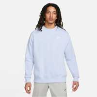 Мъжки горнища на анцуг Nike Sportswear Club Crew Тюркоазено/Бяло Nike Sportswear Club Crew Тюркоазено/Бяло Мъжки горнища на анцуг