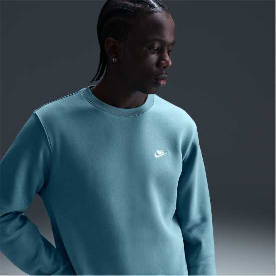 Nike Sportswear Club Crew Тюркоазено/Бяло Мъжки горнища на анцуг
