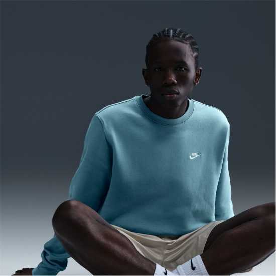 Nike Sportswear Club Crew Тюркоазено/Бяло Мъжки горнища на анцуг