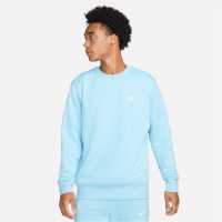 Nike Sportswear Club Crew Blue/White Мъжки горнища на анцуг