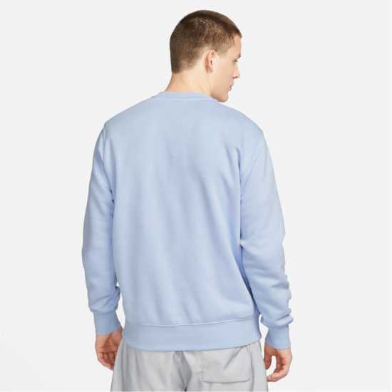 Мъжки горнища на анцуг Nike Sportswear Club Crew Кралско/Бяло Nike Sportswear Club Crew Кралско/Бяло Мъжки горнища на анцуг
