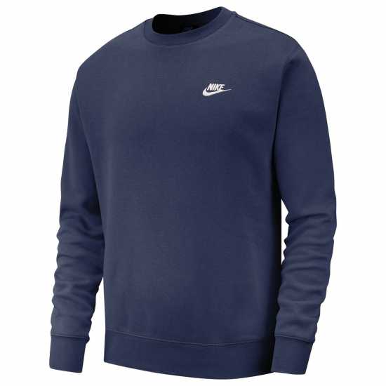 Мъжки горнища на анцуг Nike Sportswear Club Crew Морска синьо Nike Sportswear Club Crew Морска синьо Мъжки горнища на анцуг