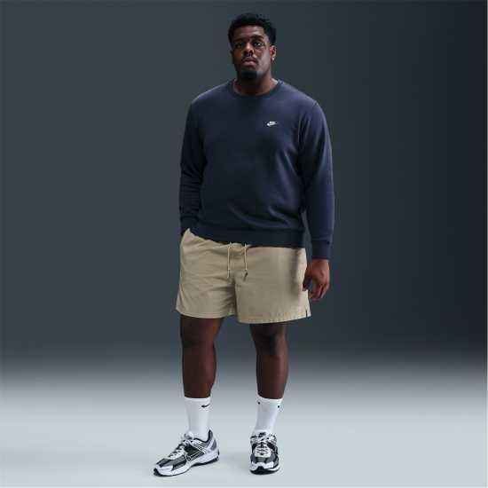 Мъжки горнища на анцуг Nike Sportswear Club Crew Морска синьо Nike Sportswear Club Crew Морска синьо Мъжки горнища на анцуг