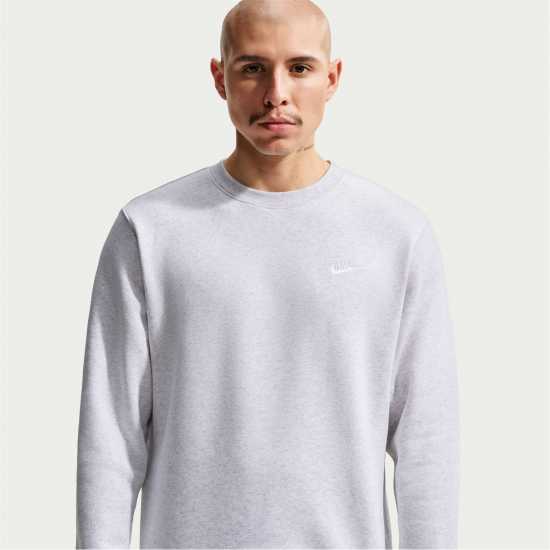 Nike Sportswear Club Crew Birch Heather Nike Sportswear Club Crew Birch Heather