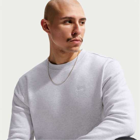 Nike Sportswear Club Crew Birch Heather Nike Sportswear Club Crew Birch Heather