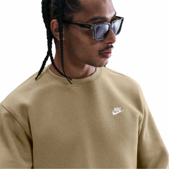Nike Sportswear Club Crew Parachute Beige Мъжки горнища на анцуг