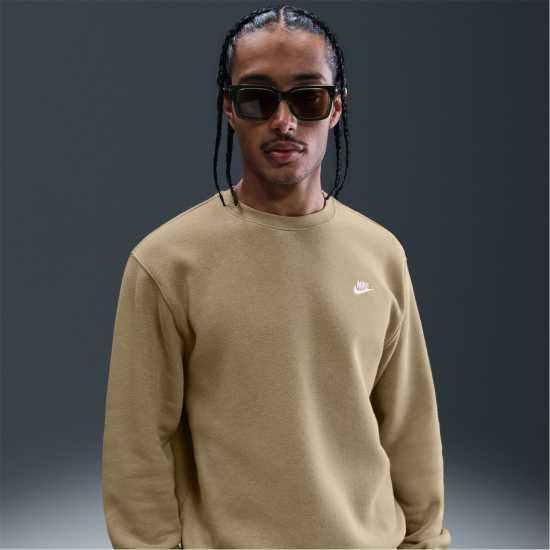 Nike Sportswear Club Crew Parachute Beige Мъжки горнища на анцуг