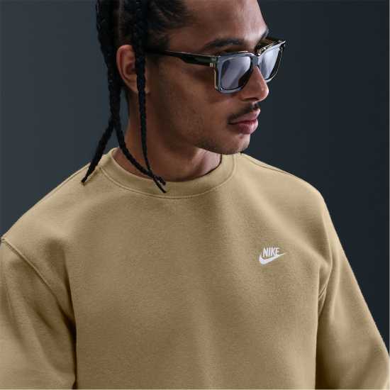Nike Sportswear Club Crew Parachute Beige Мъжки горнища на анцуг