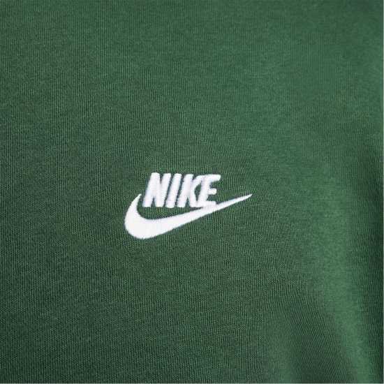 Nike Sportswear Club Crew Fir/White Мъжко облекло за едри хора