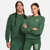 Мъжки горнища на анцуг Nike Sportswear Club Crew Зелено/Бяло Nike Sportswear Club Crew Зелено/Бяло Мъжки горнища на анцуг
