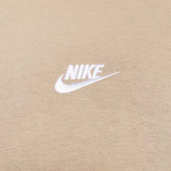 Nike Sportswear Club Crew Khaki/White Мъжко облекло за едри хора