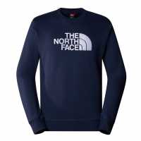 The North Face Mens Drew Peak Crew-Neck Sweater Navy Мъжки горнища на анцуг