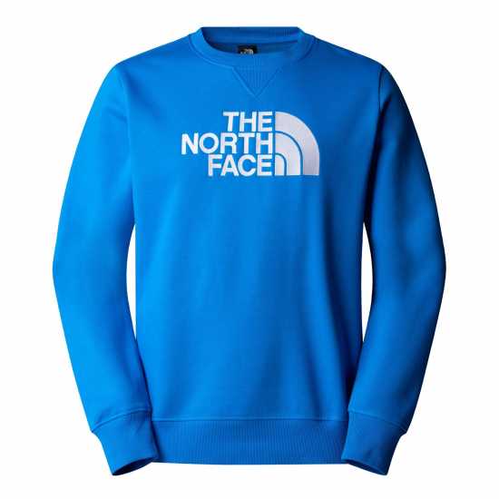 Мъжки горнища на анцуг The North Face Mens Drew Peak Crew-Neck Sweater Хероично син The North Face Mens Drew Peak Crew-Neck Sweater Хероично син Мъжки горнища на анцуг