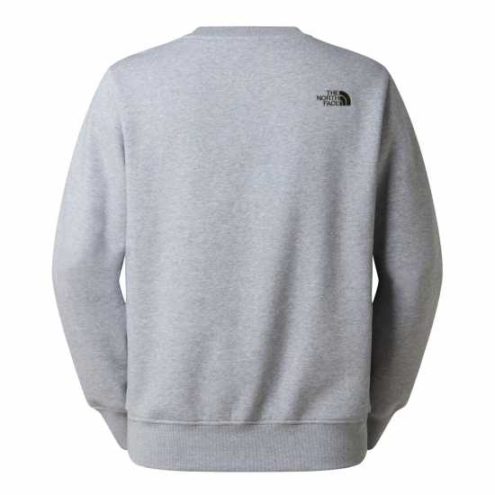 The North Face Mens Drew Peak Crew-Neck Sweater Grey Hthr 