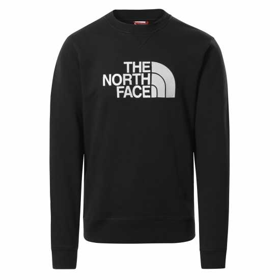 Мъжки горнища на анцуг The North Face Mens Drew Peak Crew-Neck Sweater KY4 Черно/Бяло The North Face Mens Drew Peak Crew-Neck Sweater KY4 Черно/Бяло Мъжки горнища на анцуг