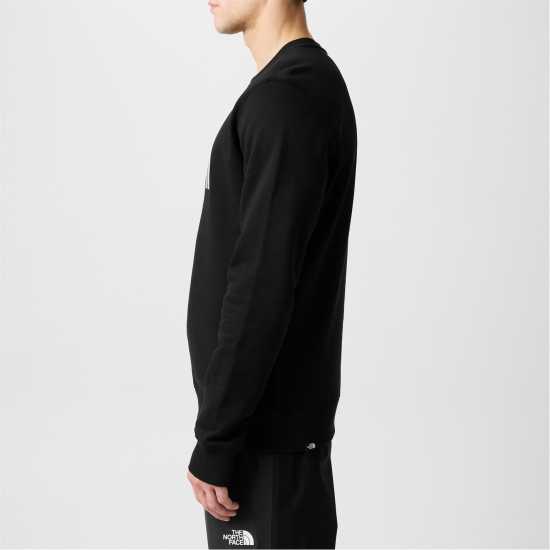 Мъжки горнища на анцуг The North Face Mens Drew Peak Crew-Neck Sweater KY4 Черно/Бяло The North Face Mens Drew Peak Crew-Neck Sweater KY4 Черно/Бяло Мъжки горнища на анцуг