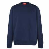 Мъжки горнища на анцуг Slazenger Мъжки Пуловер Обло Деколте Fleece Crew Sweater Mens Steel Blue Slazenger Мъжки Пуловер Обло Деколте Fleece Crew Sweater Mens Steel Blue Мъжки горнища на анцуг