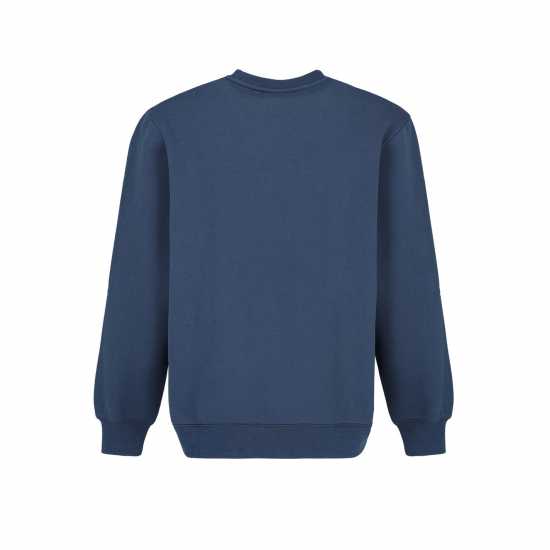 Мъжки горнища на анцуг Slazenger Мъжки Пуловер Обло Деколте Fleece Crew Sweater Mens Steel Blue Slazenger Мъжки Пуловер Обло Деколте Fleece Crew Sweater Mens Steel Blue Мъжки горнища на анцуг