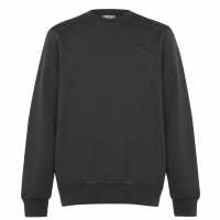 Slazenger Мъжки Пуловер Обло Деколте Fleece Crew Sweater Mens SLATE GREY Мъжки горнища на анцуг