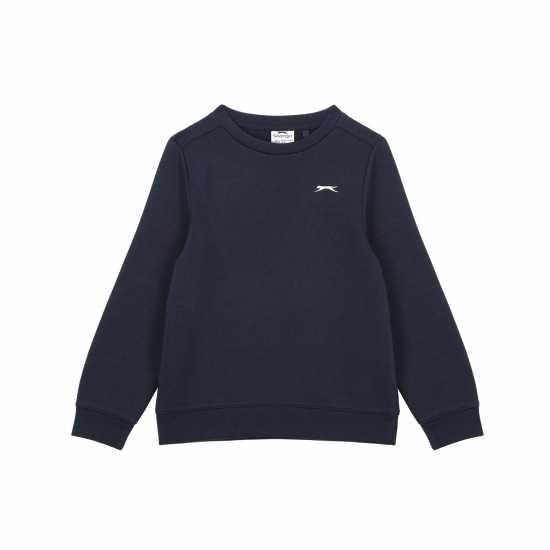 Slazenger Crew Sweater Junior Морска синьо Детски горнища и пуловери