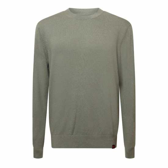 Jack And Jones Men's Brooks Relaxed Fit Cashmere Blend Sweater Crew Sweatshirt Green 