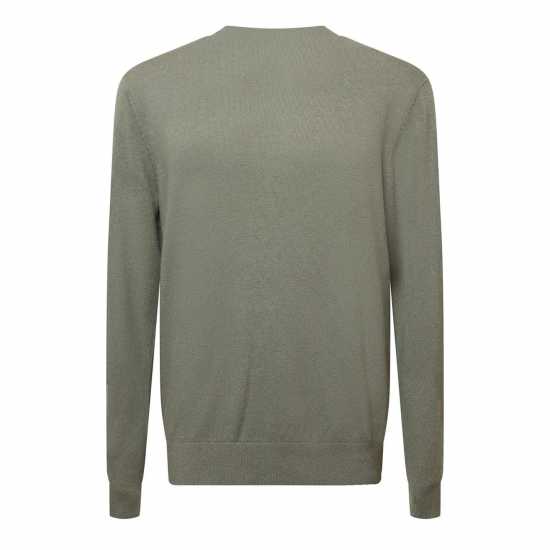 Jack And Jones Men's Brooks Relaxed Fit Cashmere Blend Sweater Crew Sweatshirt Green 