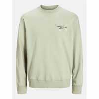 Jack And Jones Jack Crw Neck Sweat Sn99 Aqua Gray Jack And Jones Jack Crw Neck Sweat Sn99 Aqua Gray