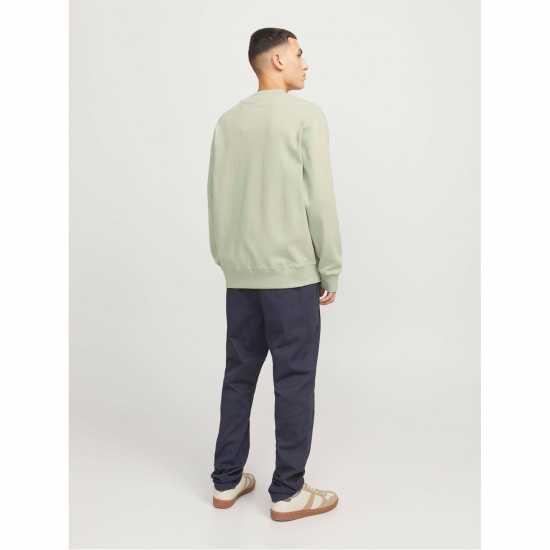 Jack And Jones Jack Crw Neck Sweat Sn99 Aqua Gray 