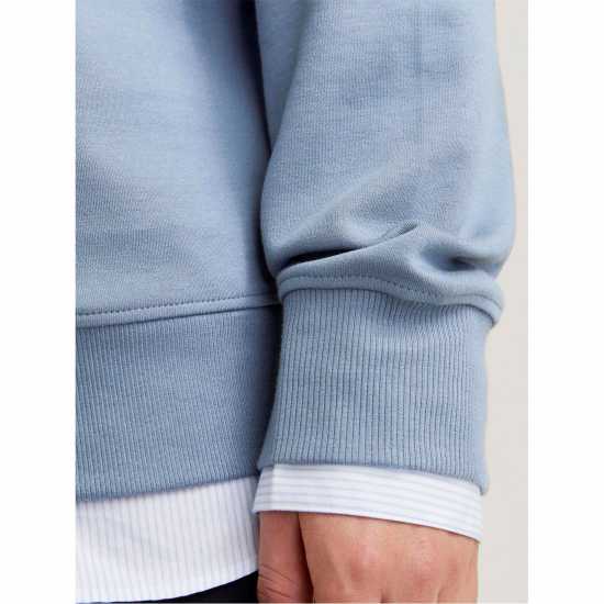 Jack And Jones Jack Crw Neck Sweat Sn99 Flint Stone 