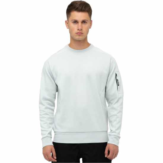 Marshall Artist Crew Sweater Сиво Мъжки горнища на анцуг