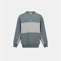 Slazenger Fleece Sportswear Crew Sweat Mens  