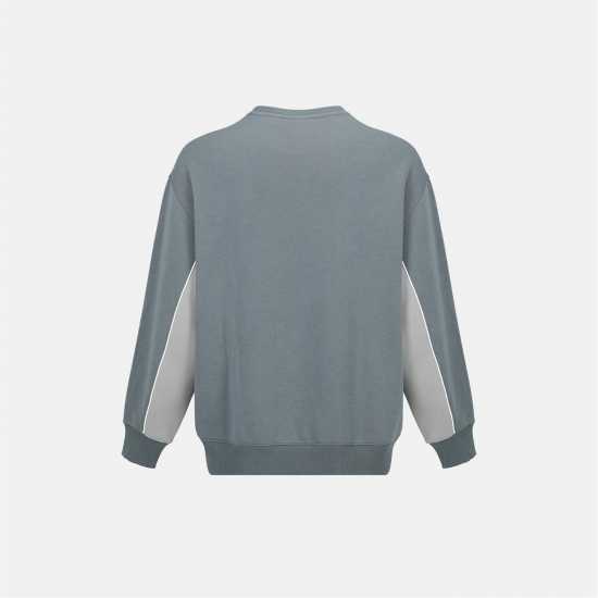 Slazenger Fleece Sportswear Crew Sweat Mens  