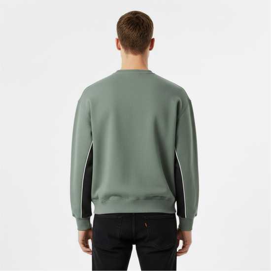 Slazenger Fleece Sportswear Crew Sweat Mens  