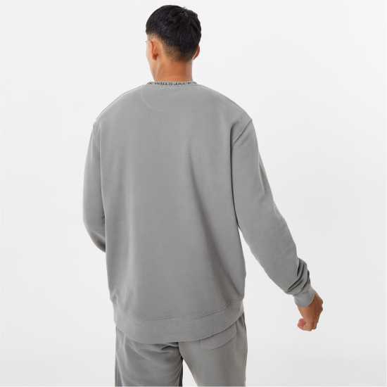 Мъжка Блуза Обло Деколте Jack Wills Jacquard Crew Sweatshirt Mens Прани Хаки Мъжки горнища на анцуг