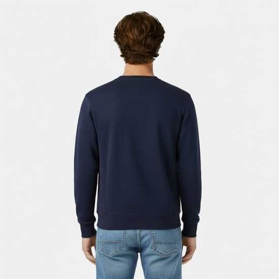 Мъжки горнища на анцуг Мъжка Блуза Обло Деколте Jack Wills Jacquard Crew Sweatshirt Mens Navy Мъжка Блуза Обло Деколте Jack Wills Jacquard Crew Sweatshirt Mens Navy Мъжки горнища на анцуг