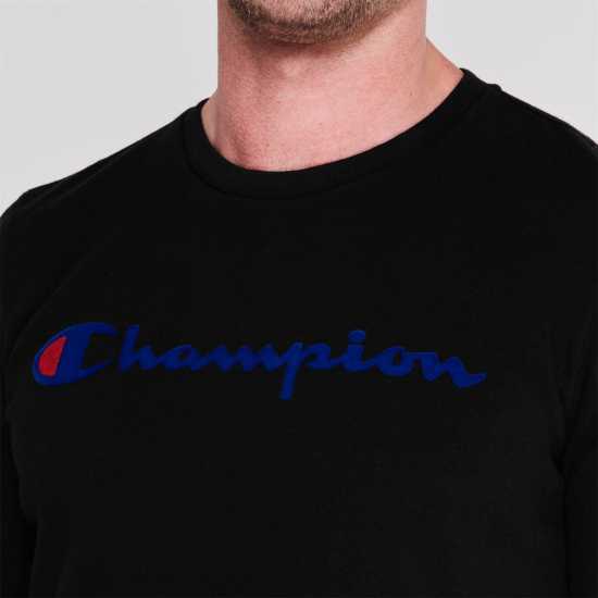 Champion Sweatshirt Black Мъжки полар
