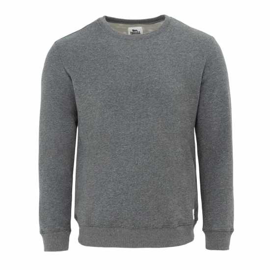 Lonsdale Crew Sweat Mens Тъмно сив меланж Lonsdale Crew Sweat Mens Тъмно сив меланж