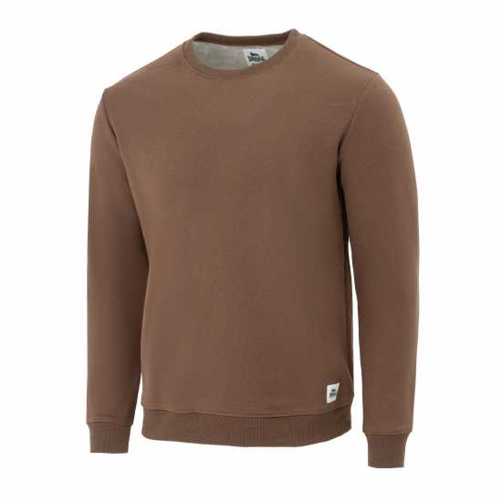 Lonsdale Crew Sweat Mens Кафяво Lonsdale Crew Sweat Mens Кафяво